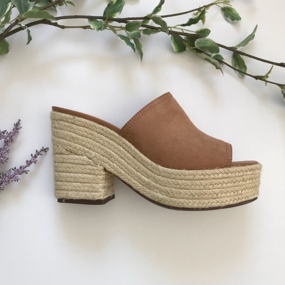 Nine West Shoes - Nine West Skyrocket Wedge Espadrilles Tan